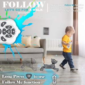 VATOS Robot Dog Toy with Voice, Remote Control & Interactive Sensors