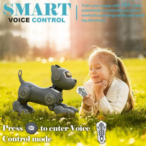 VATOS Robot Dog Toy with Voice, Remote Control & Interactive Sensors