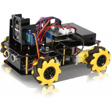 Kit robotique ACEBOTT avec caméra HD : exploration, programmation et créativité à 360°