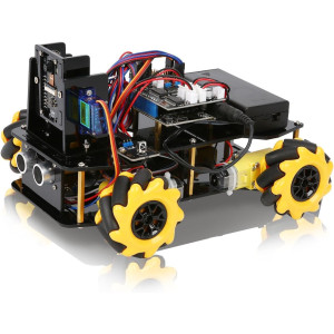 Kit Robot avec Caméra 3MP, Arduino & Scratch, Cadeau STEM