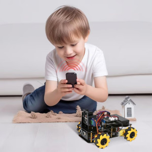 Robotics Kit with 3MP Camera for Kids 8-16 | Arduino & Scratch STEM Toy