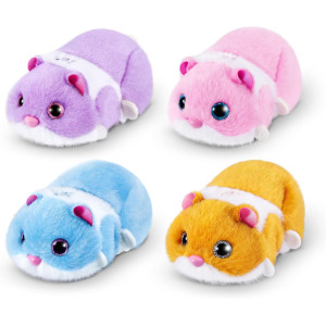 Pets Alive Hamstermania ZURU Hamster Violet – Jouet interactif
