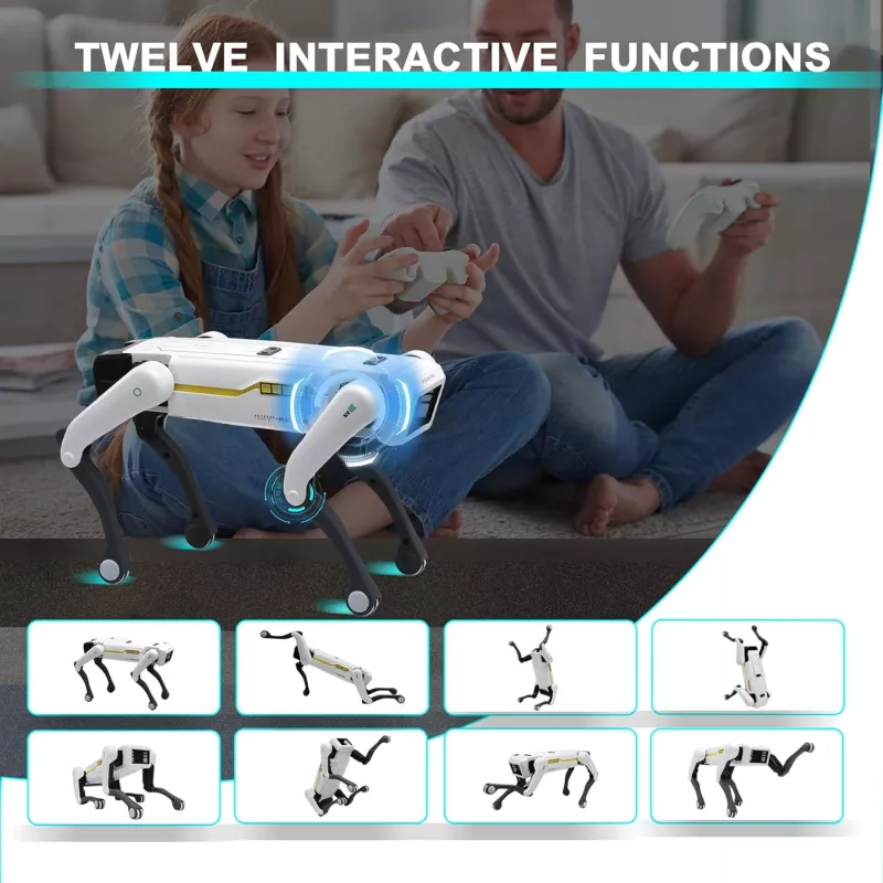 Robot Chien Intelligent Télécommandé Bluetooth pour Enfants