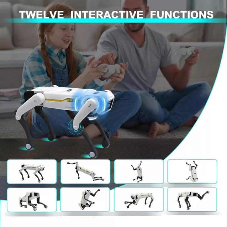 Jaming Robot : le chien robotique intelligent qui apprend, joue et impressionne les enfants de 3 à 14 ans