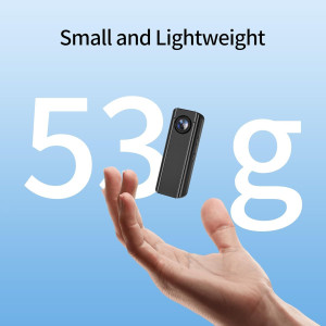 Mini Body Camera 64GB 4K 30FPS Wearable POV Camcorder for Sports & Vlogging