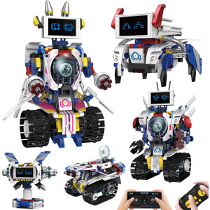 Kit Robot 5 en 1 avec Application et Télécommande - 603pcs