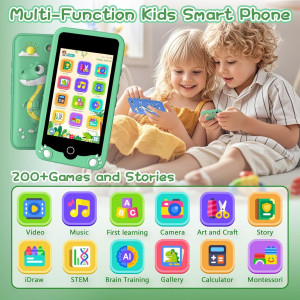 Smartphone Jouet Fille 3.97 Écran Tactile Cadeau 3-12 ans