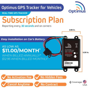 Optimus Wired GPS Tracker for Vehicles – Easy Install & Low-Cost Plans