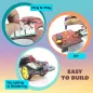Kit STEM fun : 5 robots, capteurs intégrés, jeu éducatif parfait pour jeunes inventeurs en herbe