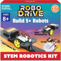 Butterfly EduFields 5in1 STEM Robotics Kit | No Coding | Gift for Kids 8+