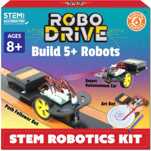 Kit Robotique STEM Butterfly EduFields 5-en-1 pour Enfants 8+