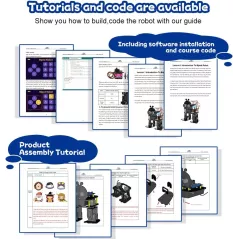ACEBOTT STEM bipède : programmation ludique, mouvements personnalisables, idéal débutants et passionnés de robotique