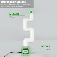 Open Source 6 Axis myCobot 280 Robotic Arm with M5Stack for Education 2023