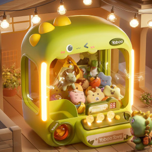 Machine à Griffe Dino 64 PCS Jouet Lumières Sons Enfants