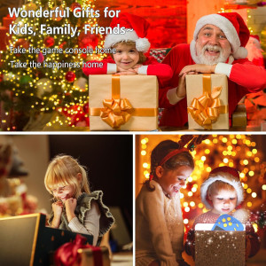 Portable Handheld Game Console with 218 Retro Games – Kids' Gift (Blue)