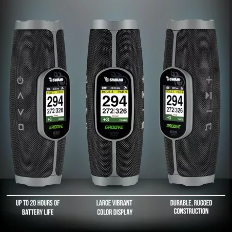 Izzo Golf Swami Groove GPS - Haut-Parleur Sans Abonnement