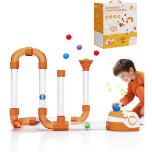 Air-Powered STEM Toys with Bluetooth & Rechargeable Play for Kids 3+