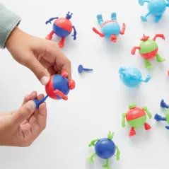 STEM rétro : construisez votre distributeur interactif, collectionnez 12 jouets, capsules surprises à offrir !