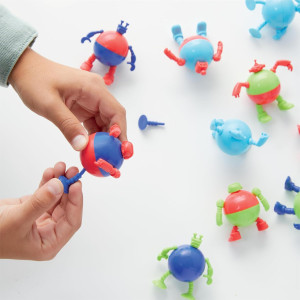 Discovery DIY Prize-Pod Robot Kit – 52-Piece STEM Vending Machine Toy