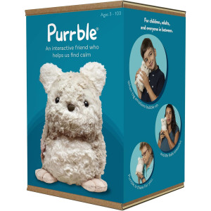 Purrble Companion : Peluche apaisante avec battement cœur dynamique