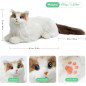 Your cuddly AI cat: MetaCat, realistic sounds, touch feedback, USB-C, soft hypoallergenic coat, bright eyes
