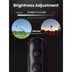 Une précision de pro au golf : ACEGEMT PFS5, 1300m, triangulation, coach, affichage rouge/noir, slope tech, aimant puissant