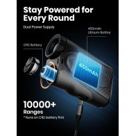 ACEGMET Golf Rangefinder 1300 Yards with Slope & Coach Mode, Rechargeable