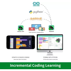 STEM révolutionnaire : Qoopers, le robot métal 6-en-1, Scratch/Python, capteurs, pour petits et grands inventeurs