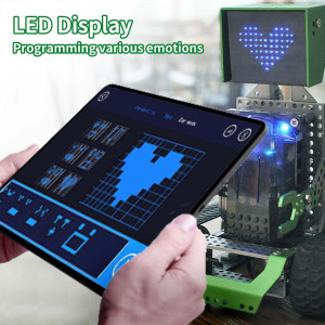 Robot Programmable Qoopers 6-en-1 avec Télécommande et Capteurs