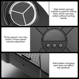 Machine de Boxe Musicale Murale Bluetooth pour Enfants Kids