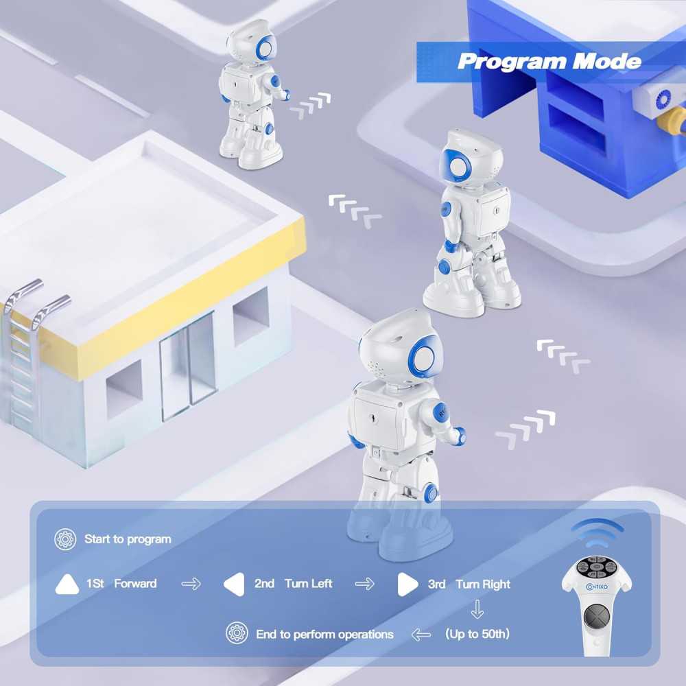 Robot Contixo R10A Intelligent avec Télécommande et Gestes
