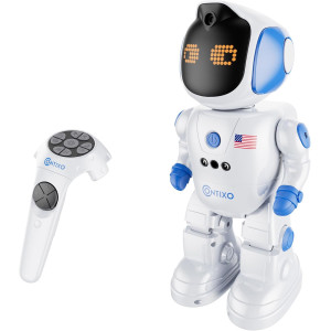 Contixo R10A Smart RC Robot Toy – Gesture Control & Programmable Actions