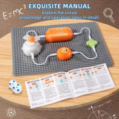 Éveillez votre curiosité ! 64 expériences faciles avec lumières et ventilateur, sans soudure