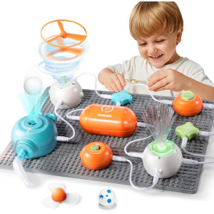 Kit Circuits STEM Enfants 3-12 ans - 64 Projets, Sans Soudure