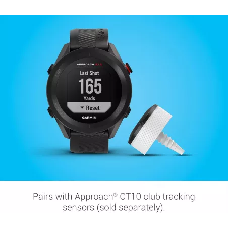 Garmin Approach S12 - Montre GPS Golf, 42k+ Parcours, Noir