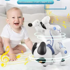 Chien Robot Télécommandé Fisca Jouet Vocal pour Enfants