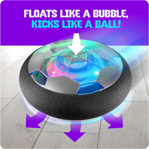Hover Soccer Ball for Kids – Light-Up Indoor Toy Gift for Boys Ages 6-12