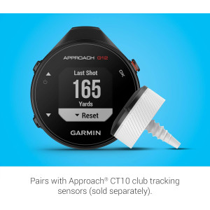 Garmin Approach G12 GPS Golf, 42k+ Parcours Préchargés