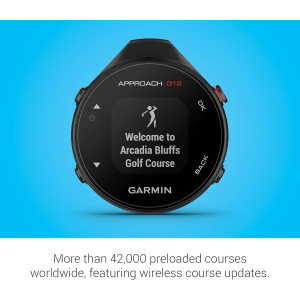 Garmin Approach G12 Golf GPS Rangefinder with 42k+ Preloaded Courses