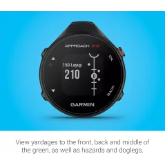 Garmin Approach G12 GPS Golf, 42k+ Parcours Préchargés