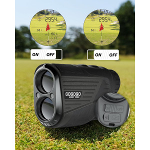 Gogogo Sport Vpro ZeroIn : Télémètre Golf Rechargeable 2500y