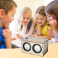 Build your own radio & speaker: DIY STEM kit, solder-free, real sound, hands-on fun, perfect for young makers! Build your own radio & speaker: DIY STEM kit, solder-free, real sound, hands-on fun, perfect for young makers!
