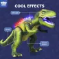 T-Rex interactif : il marche, rugit, s’allume et stimule l’imagination — aventure jurassique sûre dès 3 ans