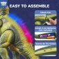 T-Rex interactif : il marche, rugit, s’allume et stimule l’imagination — aventure jurassique sûre dès 3 ans