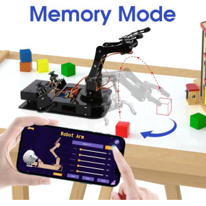 Kit Robot Bras Robotique 4 DOF ESP32 pour Enfants & Adultes
