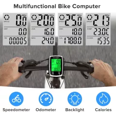 Hilceriy : compteur vélo précis et étanche, votre compagnon idéal pour chaque sortie, jour et nuit