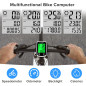 Hilceriy multifunction bike computer: practical design, night light & reliable performance in all weather