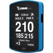 Swami KISS 2.0 Blue Handheld Golf GPS Rangefinder with Magnets