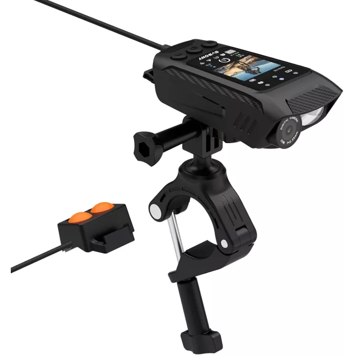 Caméra Vélo SVBONY: vivez vos exploits en 4K : GPS avancé, batterie puissante, stabilisation d'image et éclairage LED