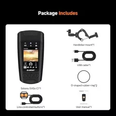 Caméra Vélo 4K SVBONY SVGo C1 avec GPS & Stabilisation EIS